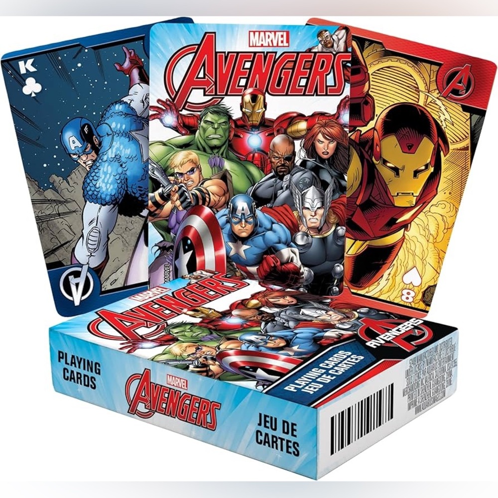 🃏 2 for $15: New Officially Licensed Avengers Playing Cards Set